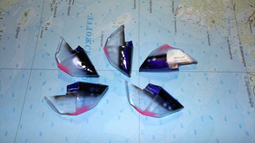 Black and purple Black and purple